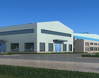 【工业厂房3D模型】_建筑_建筑及户外